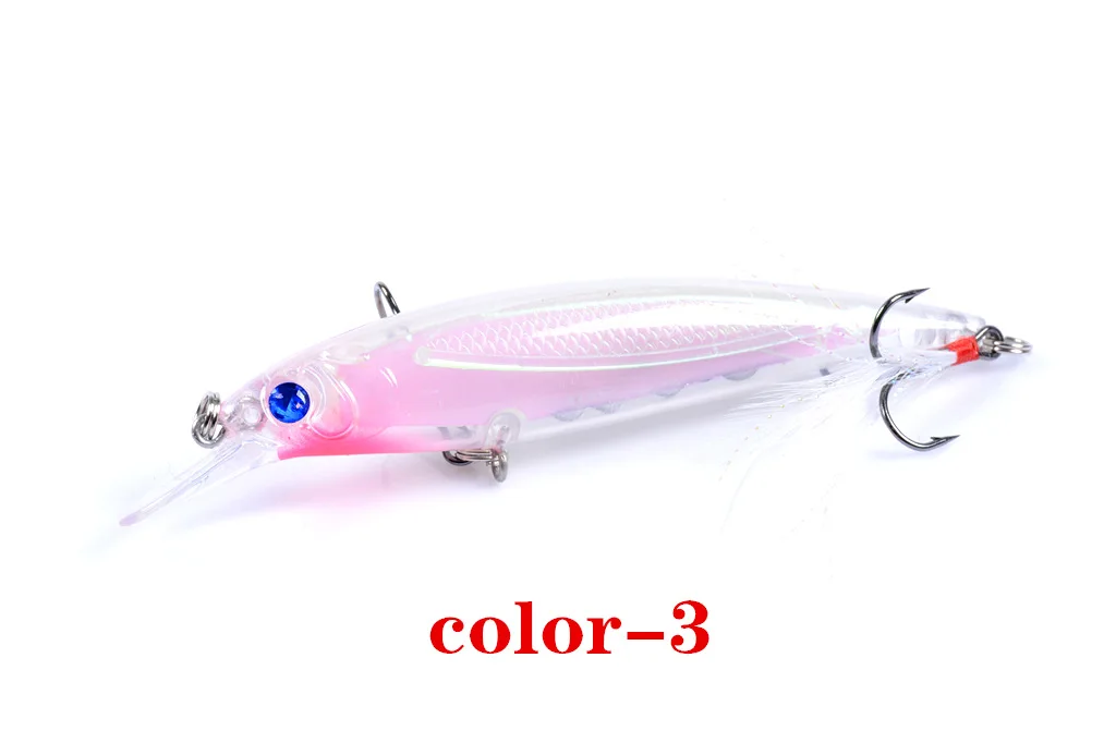 Luya Bait Laser Set Throwing Feather ABS Hard Lure - view 14