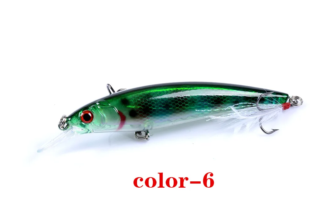 Luya Bait Laser Set Throwing Feather ABS Hard Lure - view 17