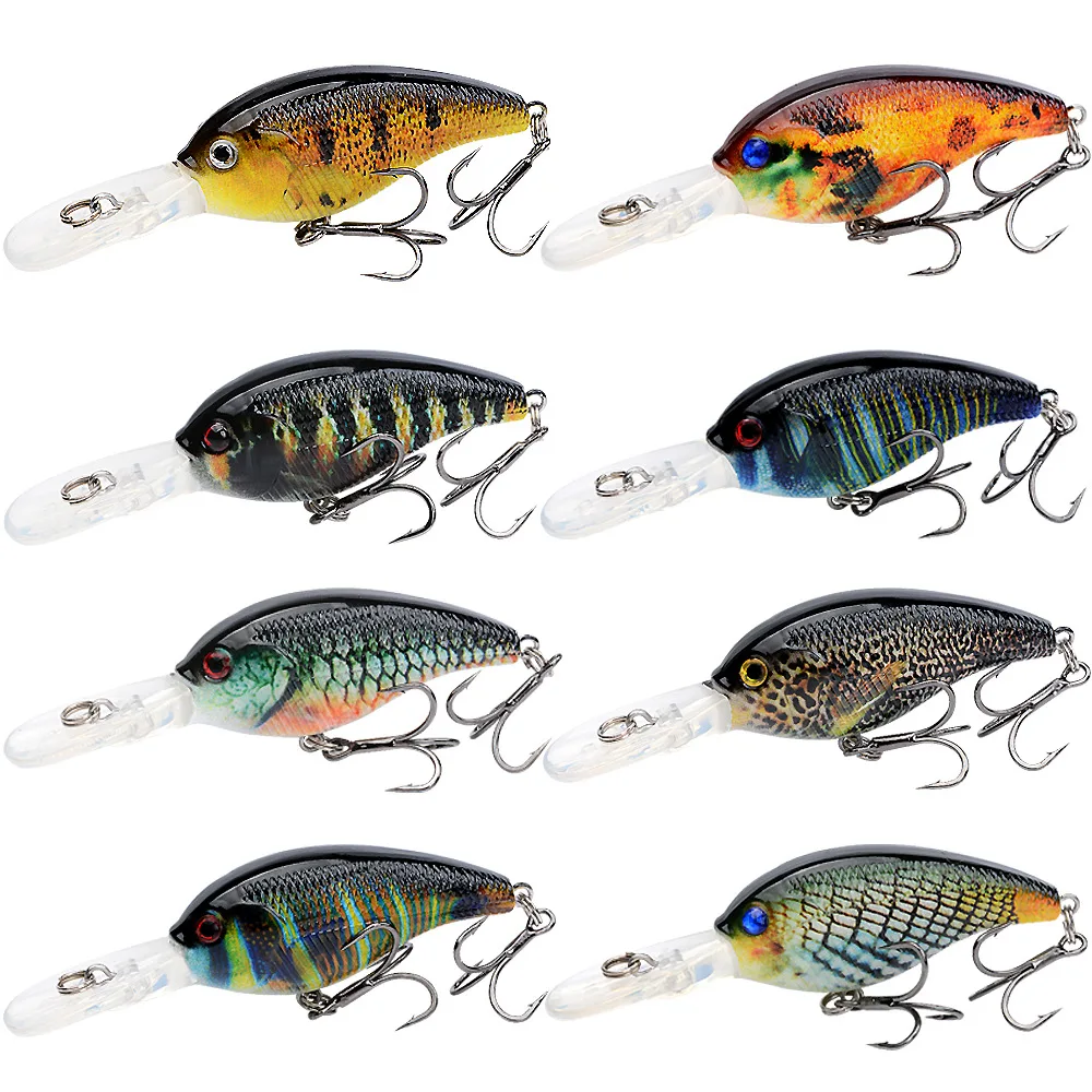 NEWMAJOR 10 5g 8 8cm Floating Plastic Crankbait - view 7