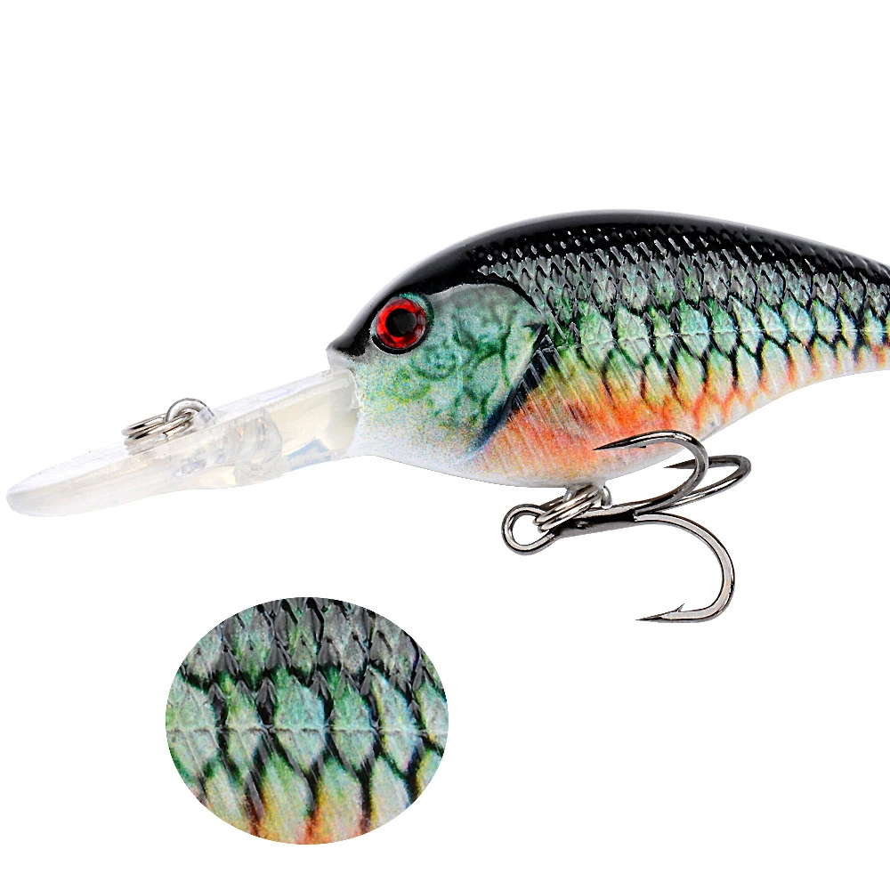 NEWMAJOR 10 5g 8 8cm Floating Plastic Crankbait - view 15