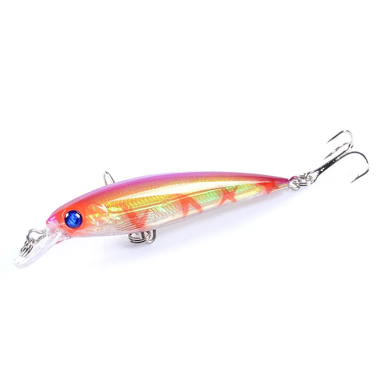 9cm 7 3g Minnow Hard Fishing ABS, Metal, Plastic Minnow Lure - view 17
