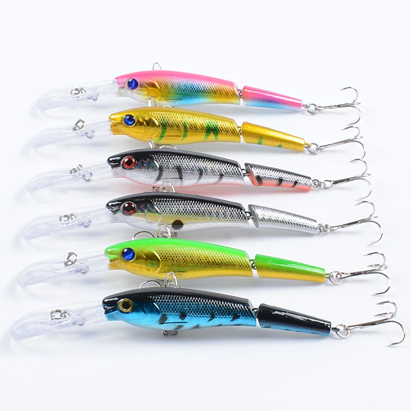Fishing Lure Swimbait 133mm 13 4g ABSPlastic Minnow Lure - view 6
