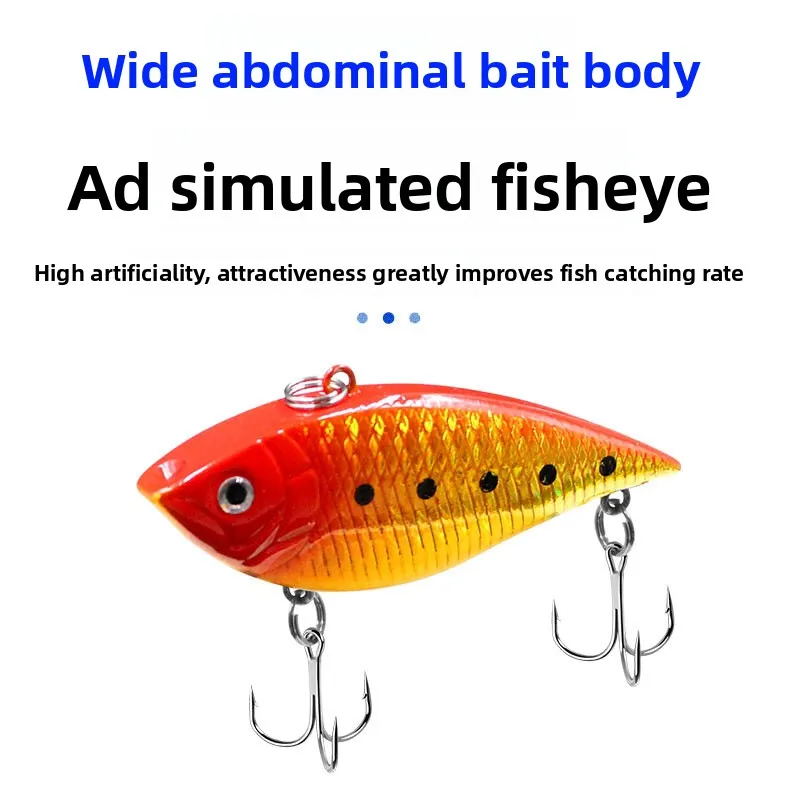 Effective 7cm 12g Long Cast Vibration ABS Lure Accessories - view 2