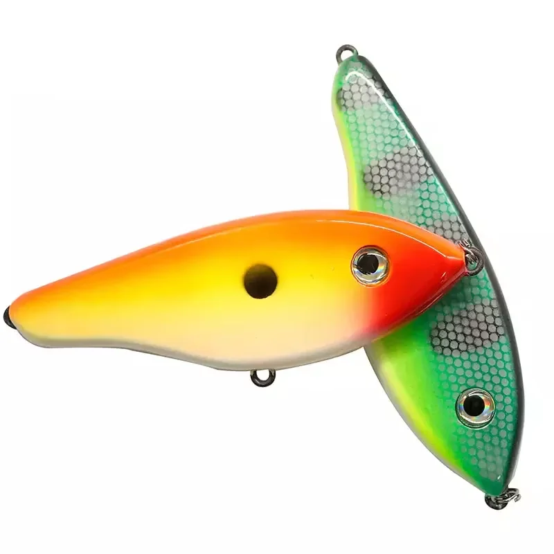 Minnow Lure 5inches 75g Hard VIB Wooden Lure Accessories - view 4