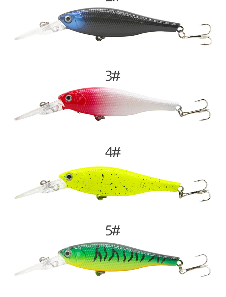 Lure Long Tongue Plate 6 5g Silicone Jerkbait - view 12