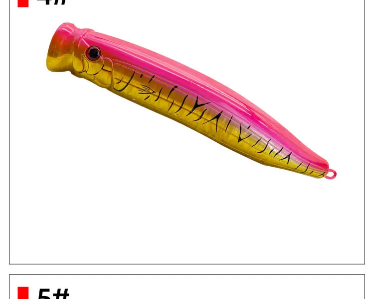 Factory Wholesale Stainless Steel Popper Lure Stainless Steel Lure fishing - view 8