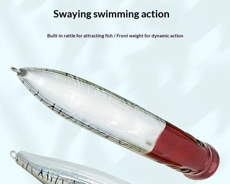 Factory Wholesale Stainless Steel Popper Lure Stainless Steel Lure fishing - view 18