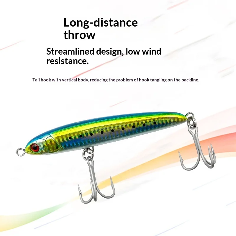 Stainless Steel Lure Long Cast Sinking Stainless Steel Lure fishing - view 2