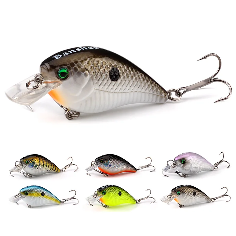 Outdoor Sports Fishing Tackle Floating Crankbait