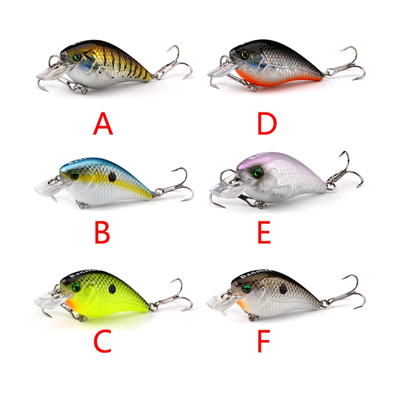Outdoor Sports Fishing Tackle Floating Crankbait ABS Crankbait - view 4