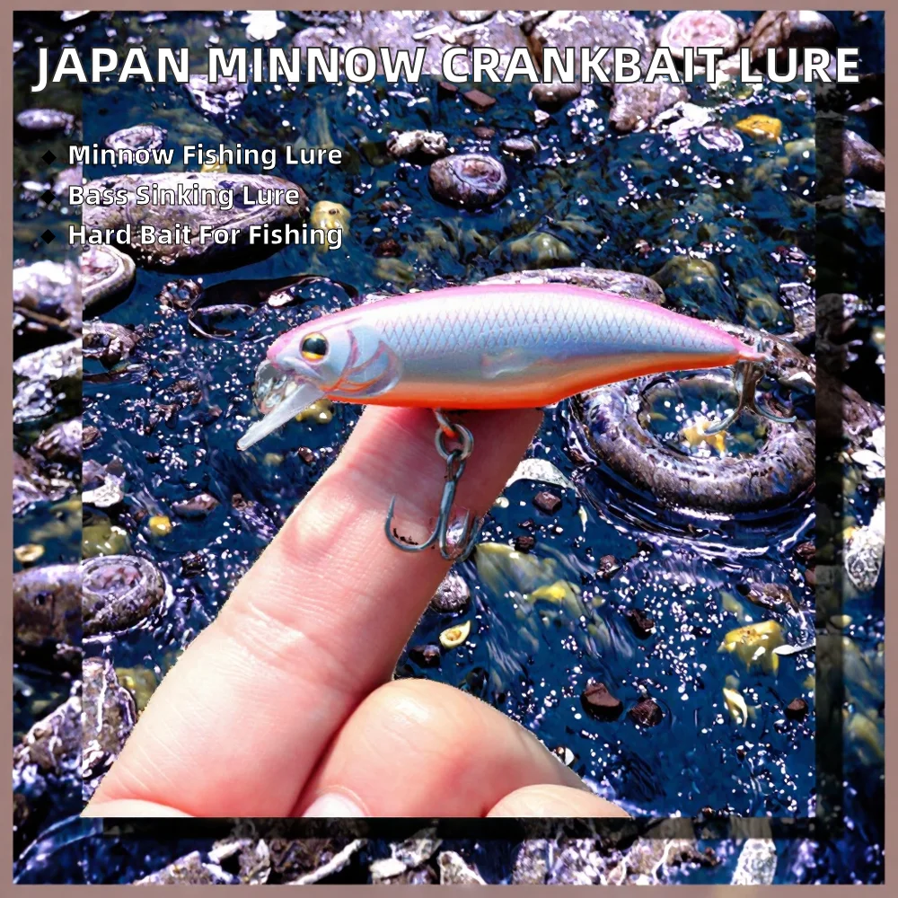 China Lure Minnow Crankbait 52mm 4 ABS Lure Accessories - view 2