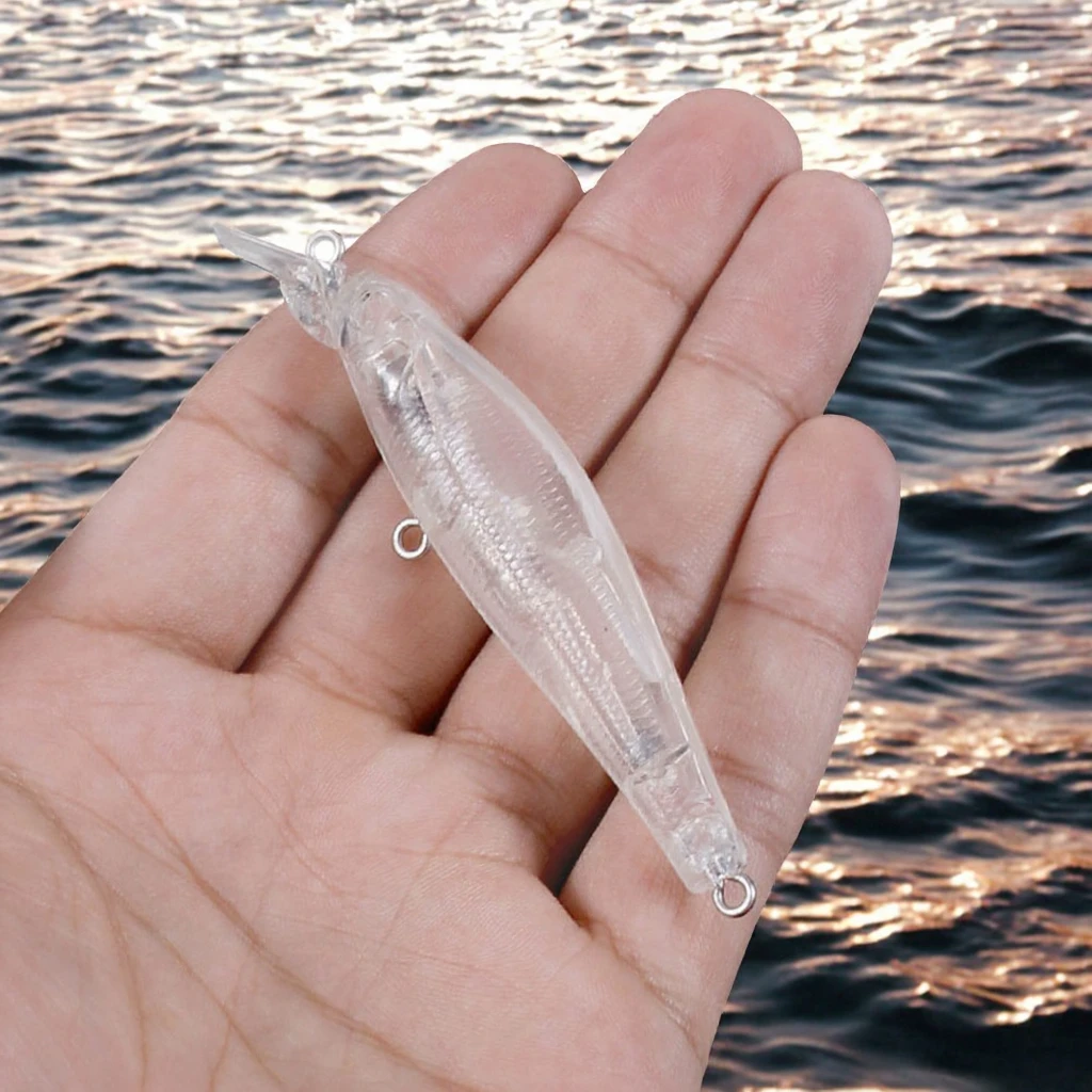 Wholesale Blank Transparent Lure Body 15 Stainless Steel Various - view 3