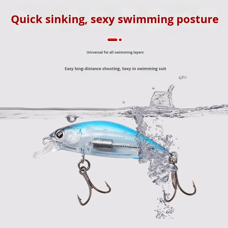 Micro Minnow Lua Plastic Artificial Bait Plastic Lure Accessories - view 5