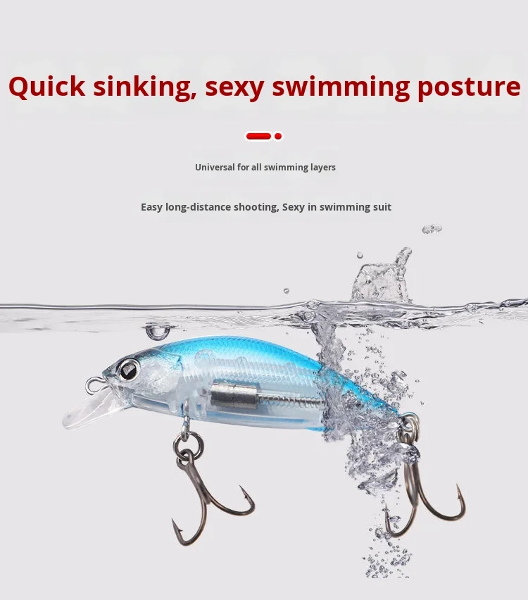 Micro Minnow Lua Plastic Artificial Bait Plastic Lure Accessories - view 10