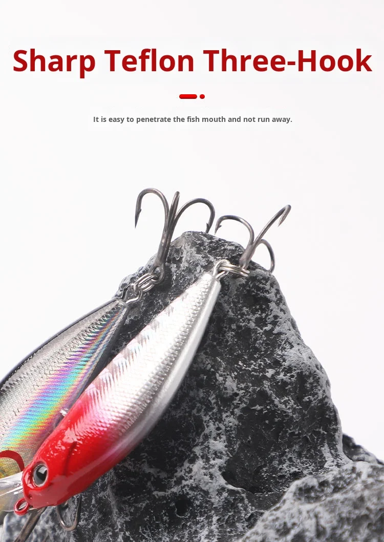 Micro Minnow Lua Plastic Artificial Bait Plastic Lure Accessories - view 14