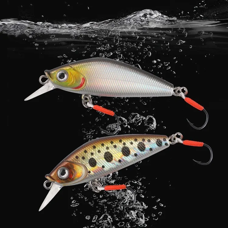 Mini Silver Single Hook Artificial Hard Plastic Lure Accessories - view 1