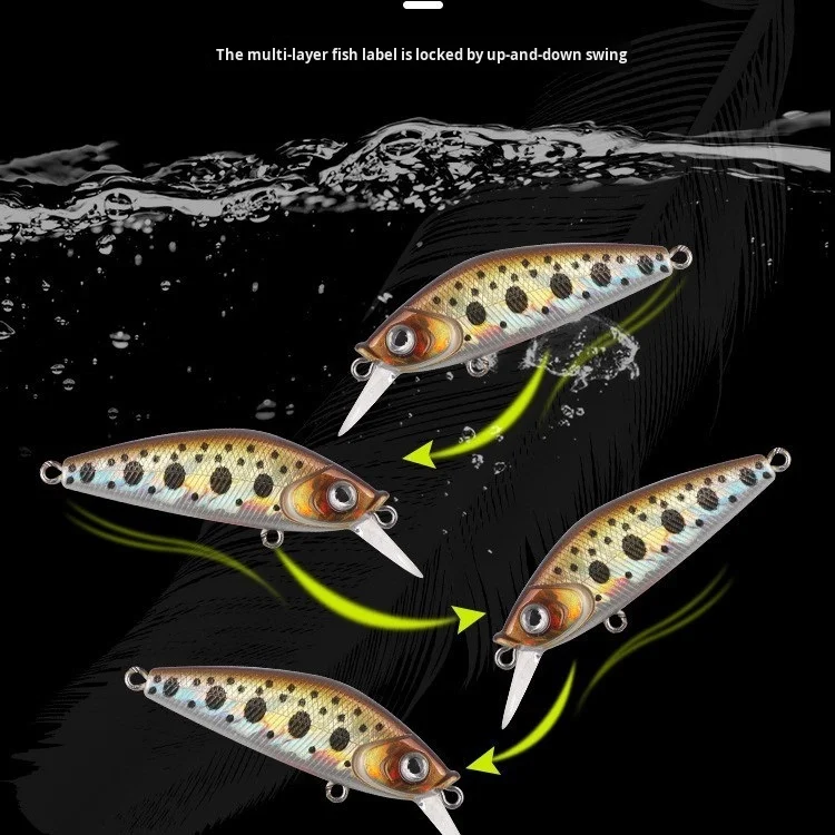 Mini Silver Single Hook Artificial Hard Plastic Lure Accessories - view 4
