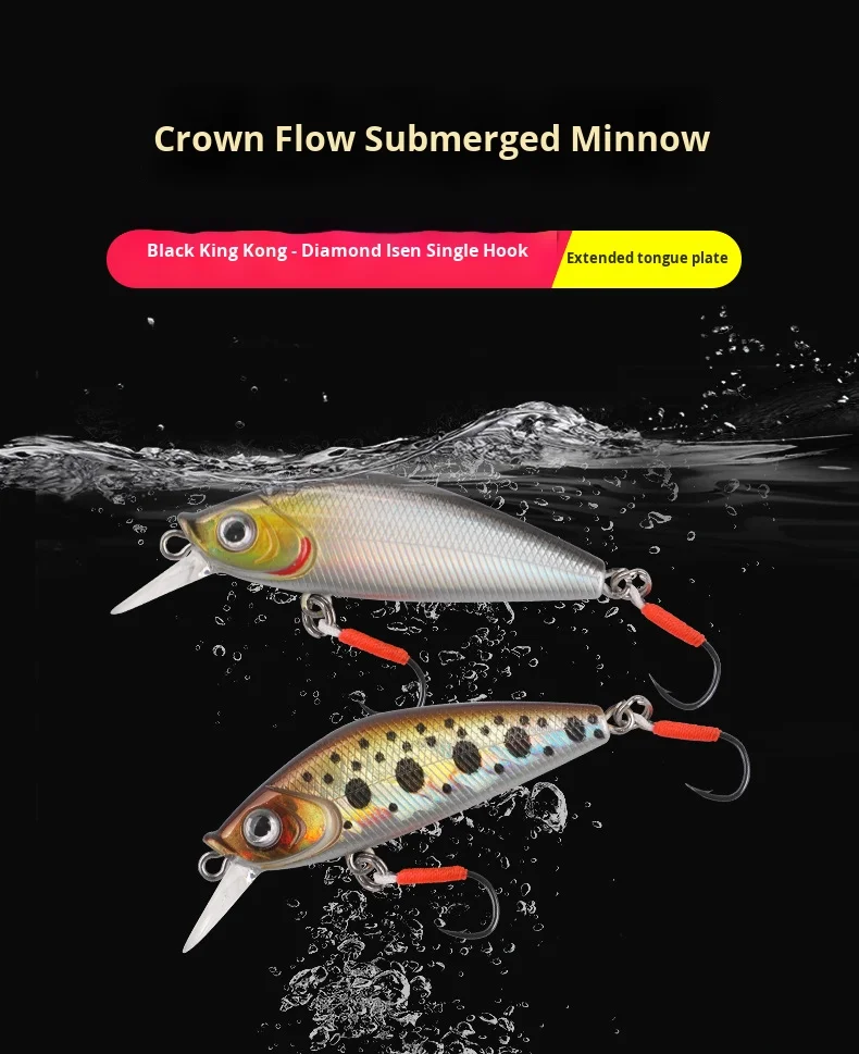 Mini Silver Single Hook Artificial Hard Plastic Lure Accessories - view 7