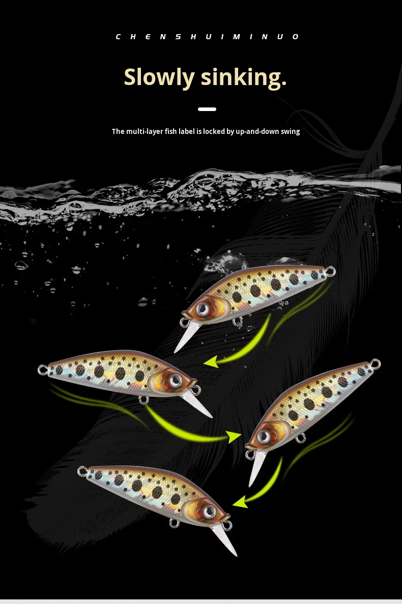Mini Silver Single Hook Artificial Hard Plastic Lure Accessories - view 13