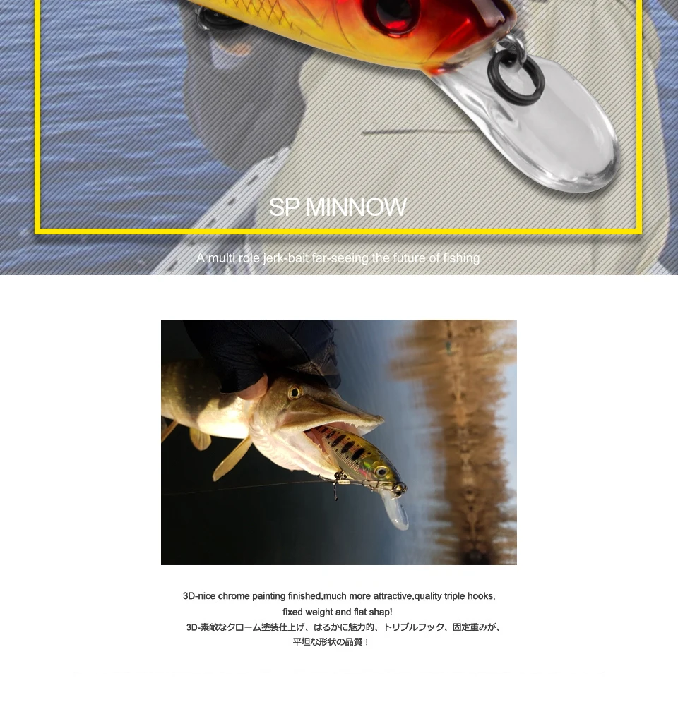 Cheery for Bearking Tungsten Balls Casting ABS, ABSPlastic Minnow Lure - view 8