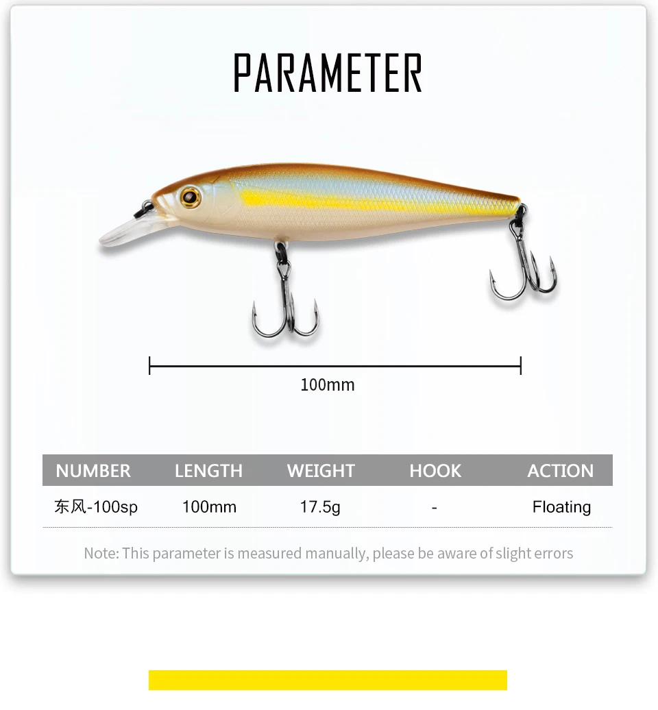 Cheery for Bearking Tungsten Balls Casting ABS, ABSPlastic Minnow Lure - view 13