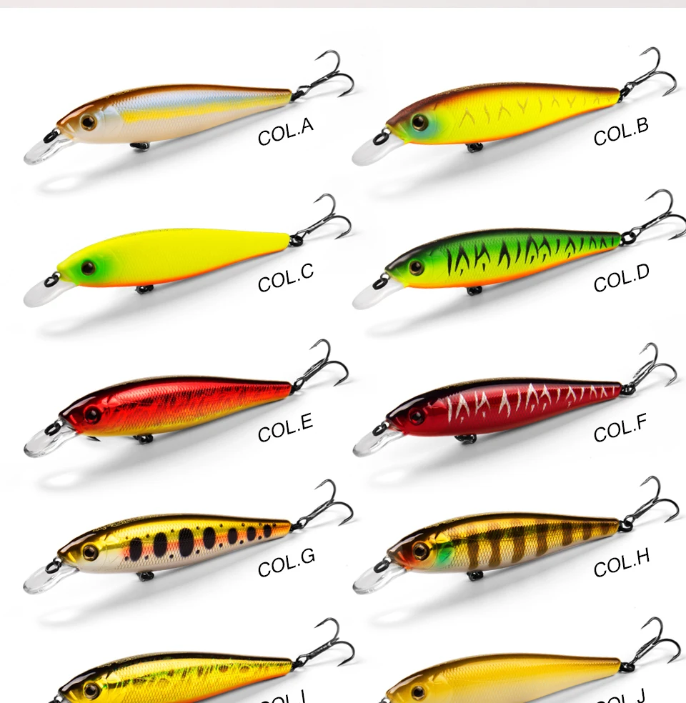 Cheery for Bearking Tungsten Balls Casting ABS, ABSPlastic Minnow Lure - view 17