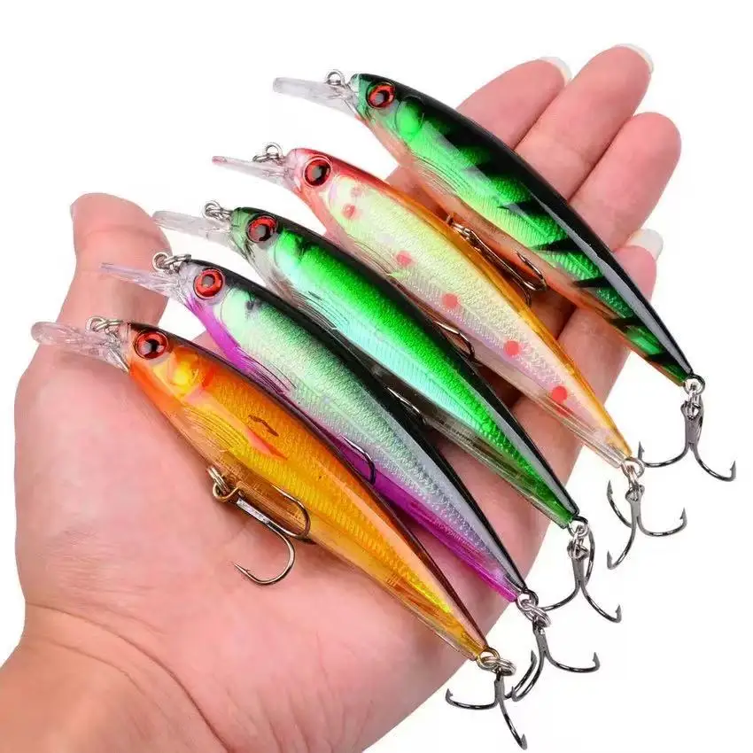 CHEERY 11cm 13g Multicolor Artificial Wobbler ABS Minnow Lure - view 4