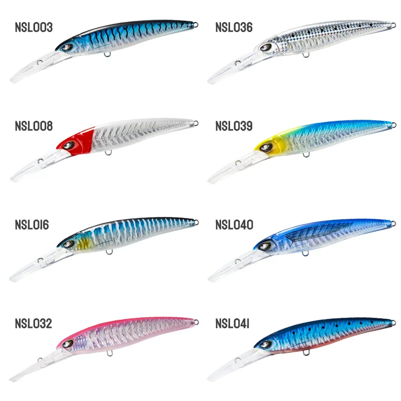 CHEERY Magnums Saltwater Fishing Lures Minnow ABS Jerkbait - view 14