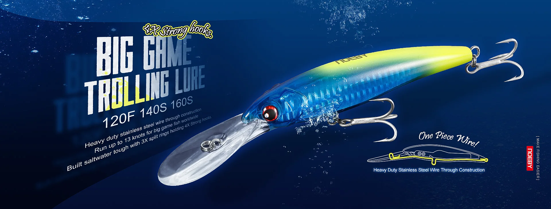 CHEERY Magnums Saltwater Fishing Lures Minnow ABS Jerkbait - view 15