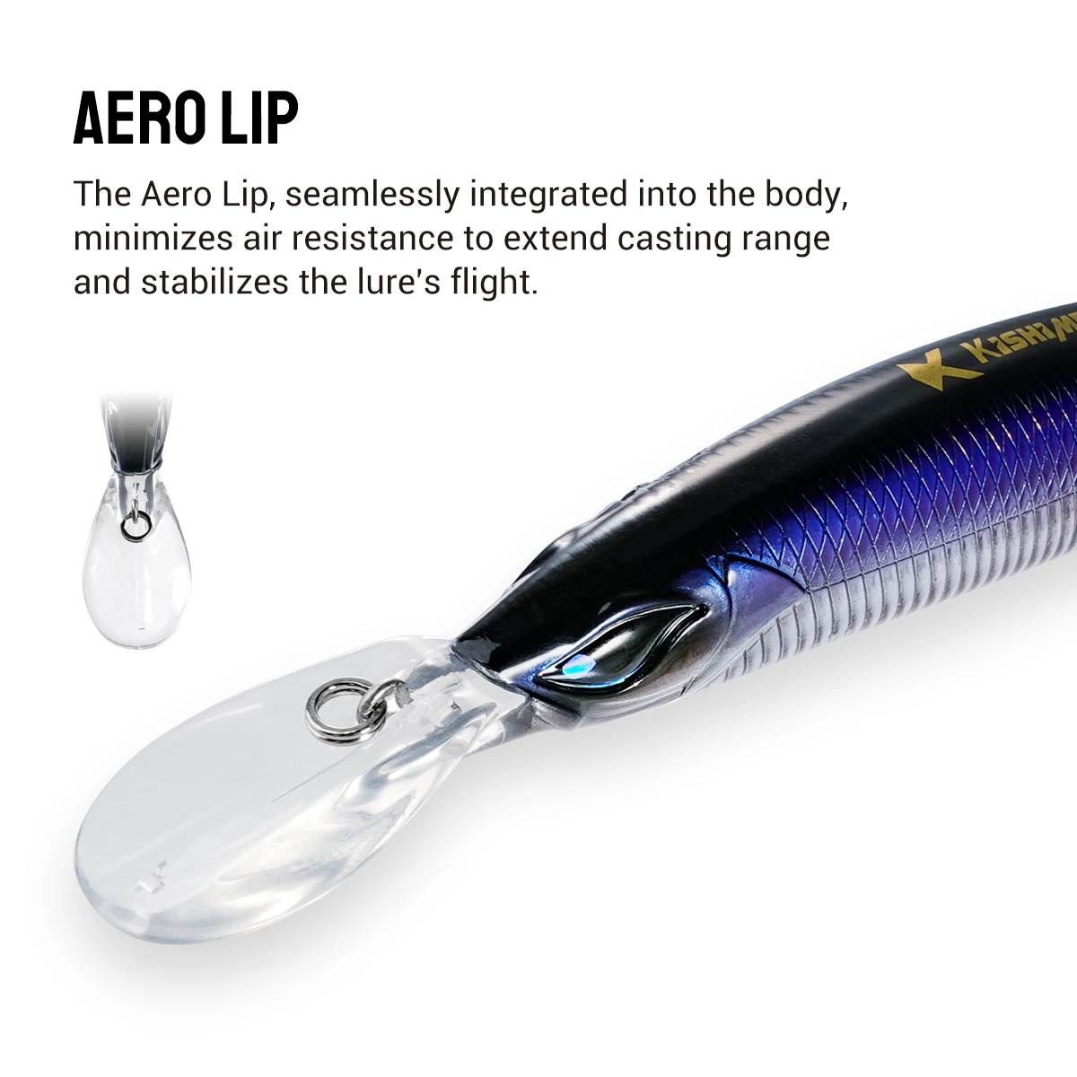 CHEERY Fishing Wholesale 125mm 26g Sinking Stainless Steel, ABS Multi-Species Lure - view 5