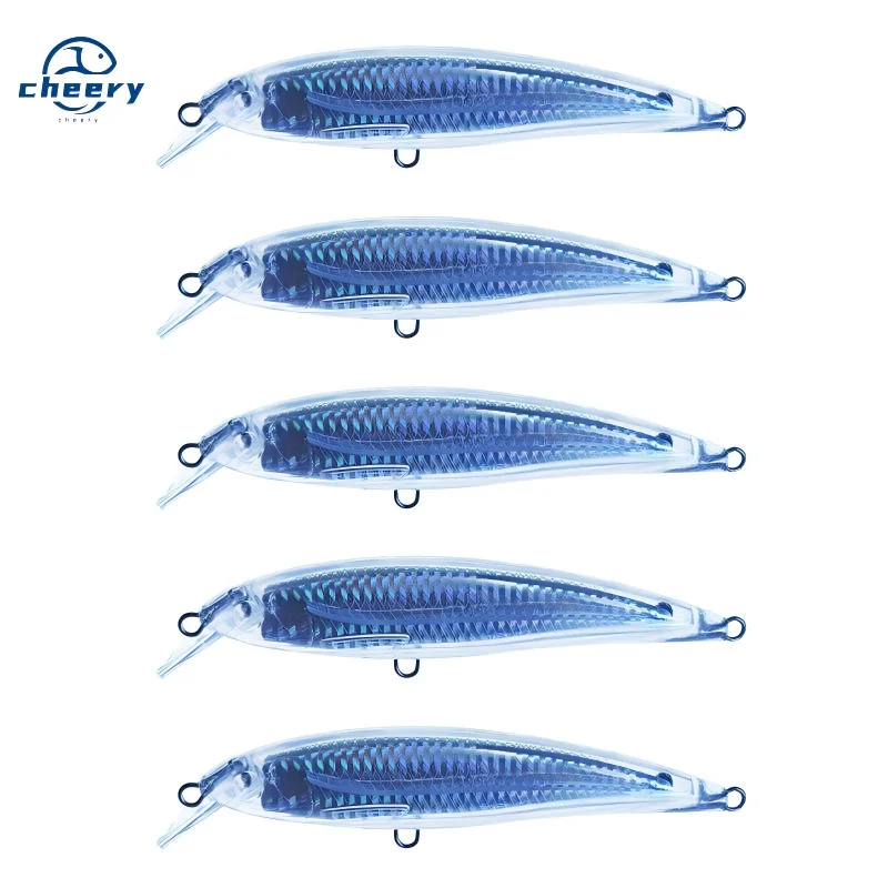 Cheery Unpainted ABS Fishing Lure Blanks