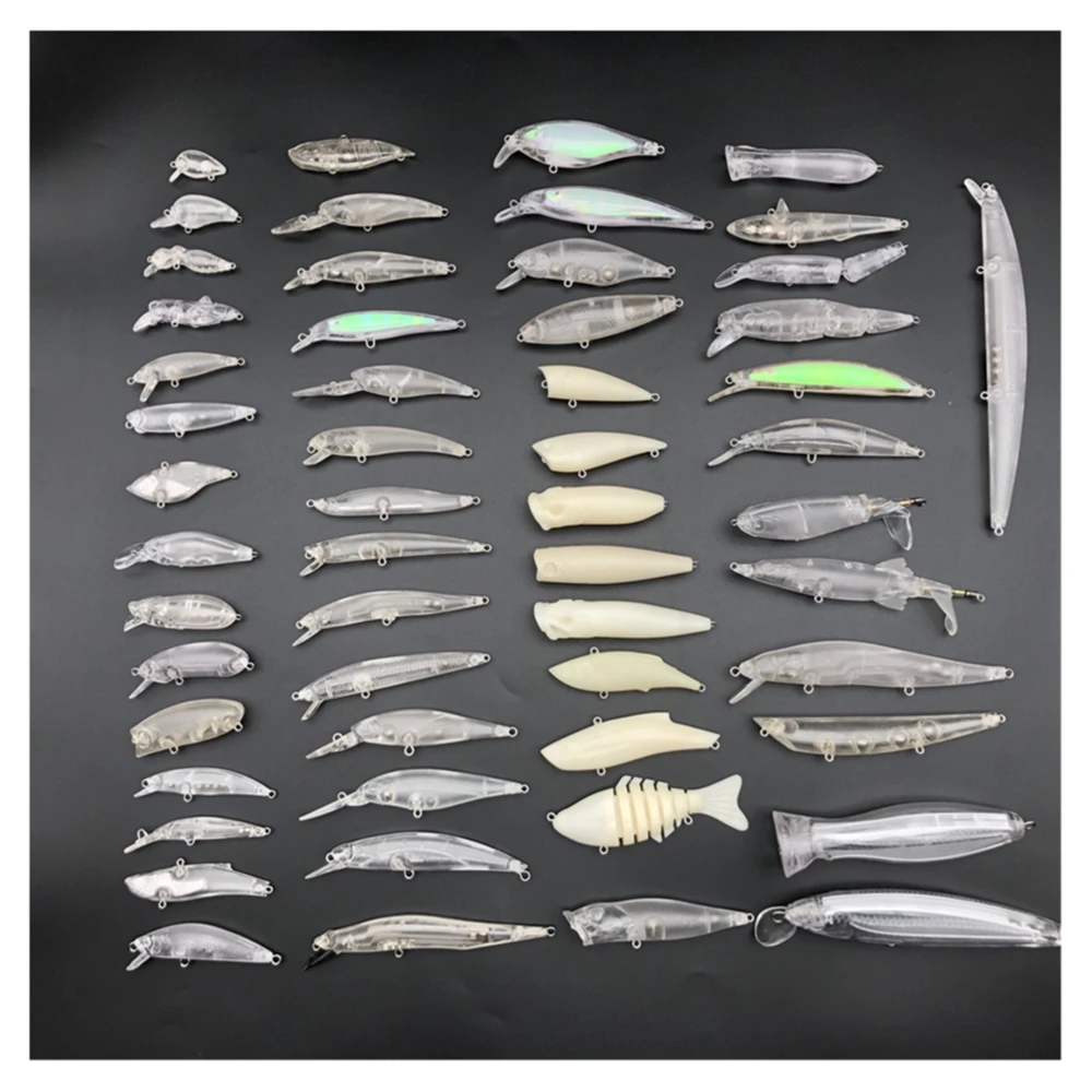 Cheery Unpainted ABS Fishing Lure Blanks ABS Minnow Lure - view 7