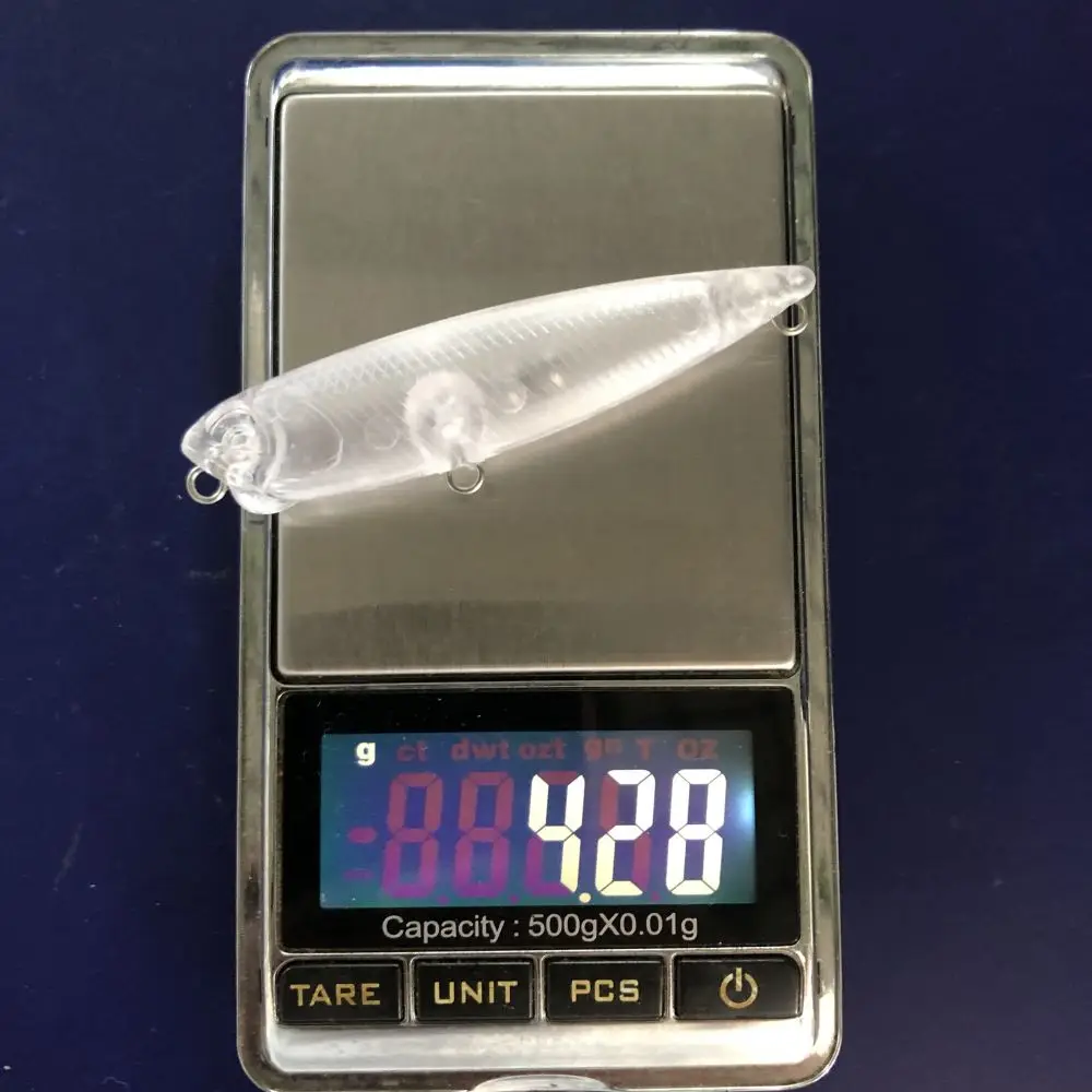 Cheery Unpainted ABS Fishing Lure Blanks ABS Minnow Lure - view 12