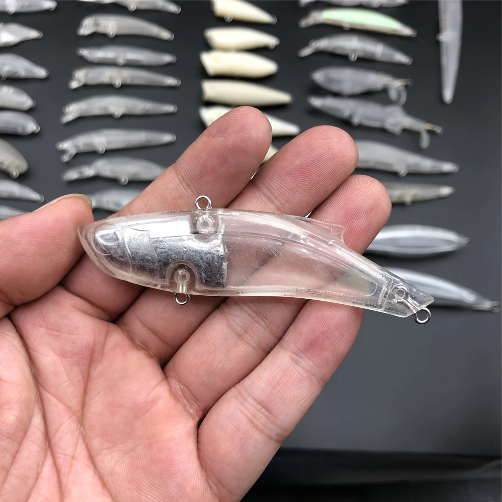 Cheery Unpainted ABS Fishing Lure Blanks ABS Minnow Lure - view 13