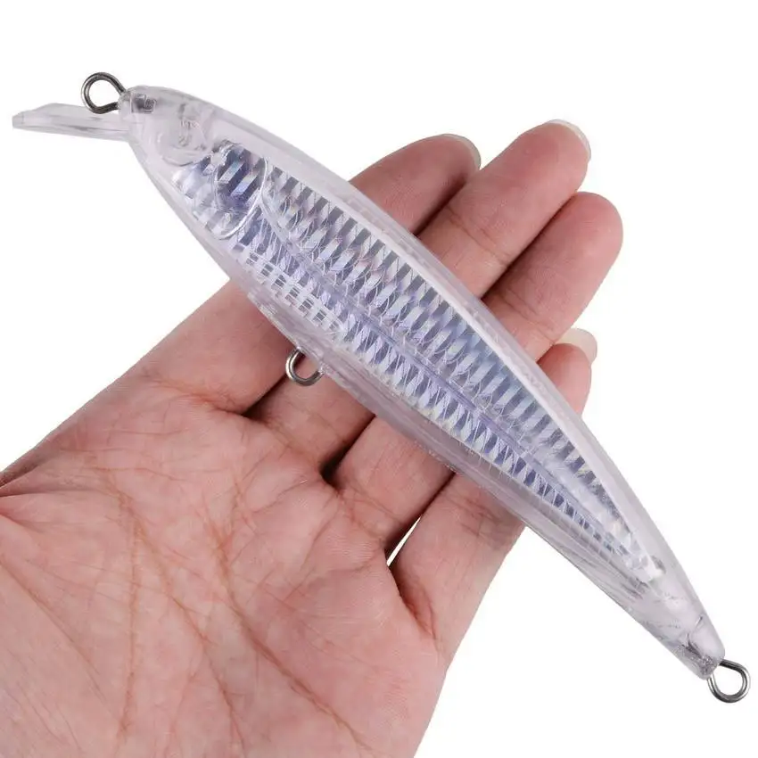 Cheery Unpainted ABS Fishing Lure Blanks ABS Minnow Lure - view 17