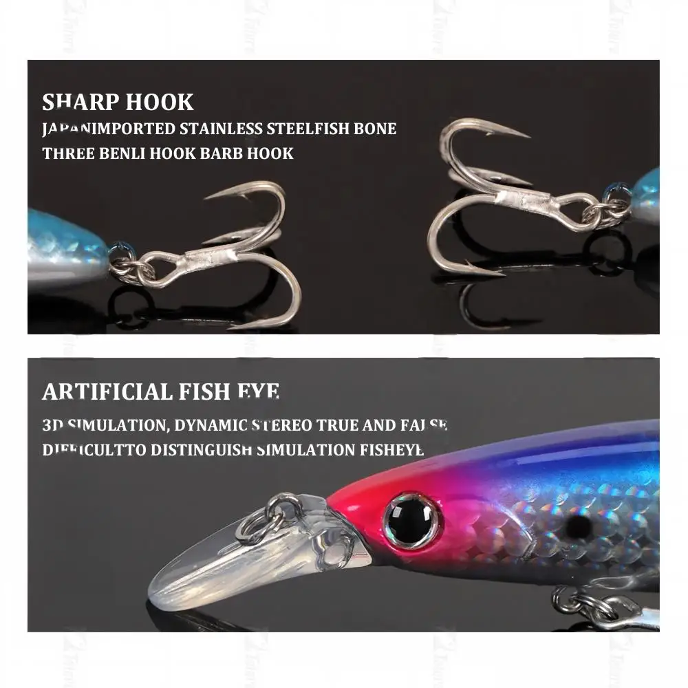 Cheery 20g 11cm Floating Artificial Hard Plastic Minnow Lure - view 3
