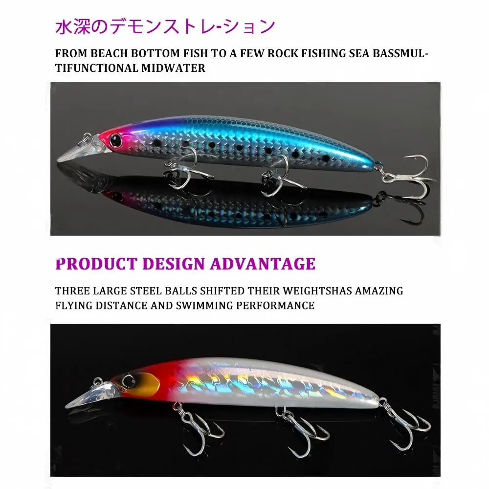 Cheery 20g 11cm Floating Artificial Hard Plastic Minnow Lure - view 8