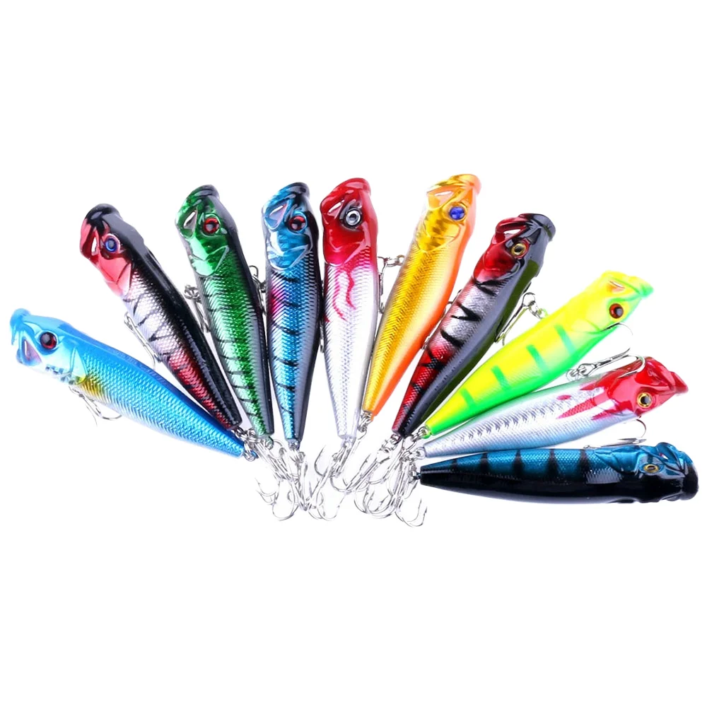 12g Popper Lure Topwater Hard Bait