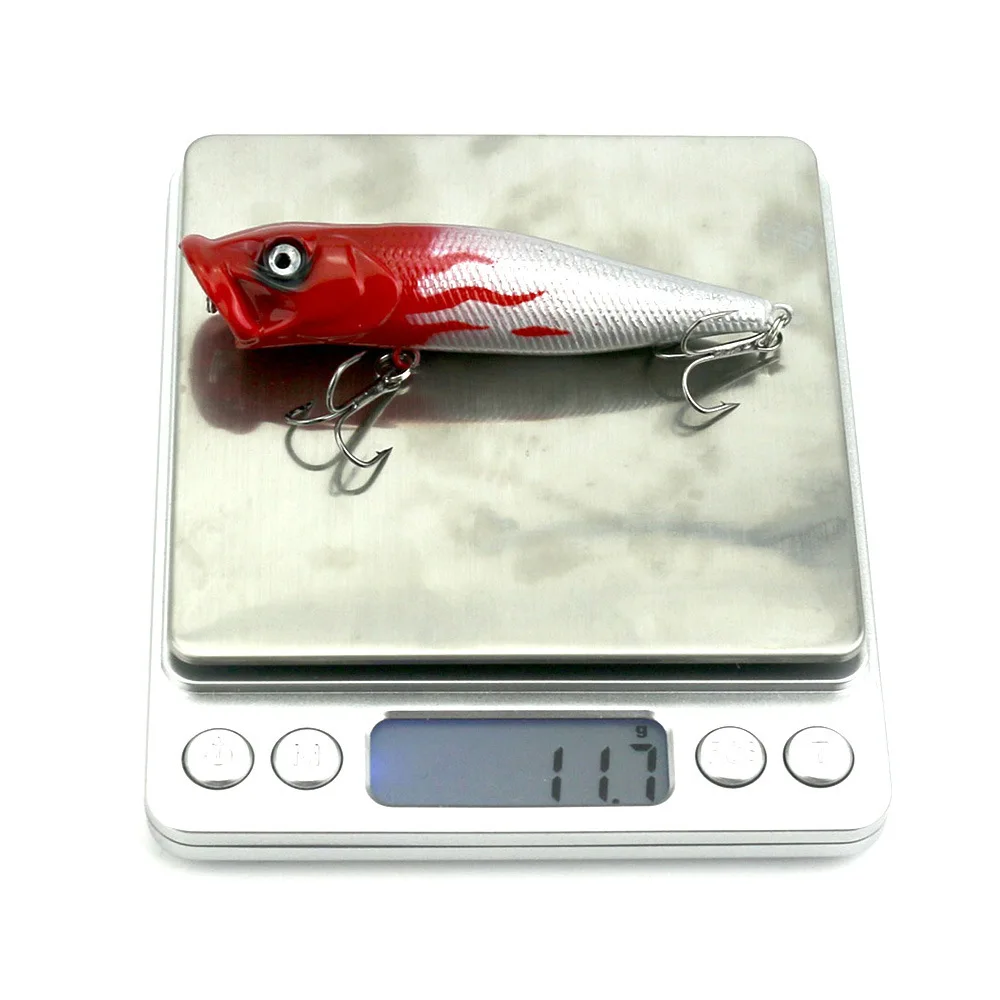 12g Popper Lure Topwater Hard Bait ABS Multi-Species Lure - view 4