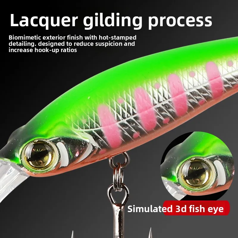 Stainless Steel Long Tongue Mino Live Stainless Steel None - view 2
