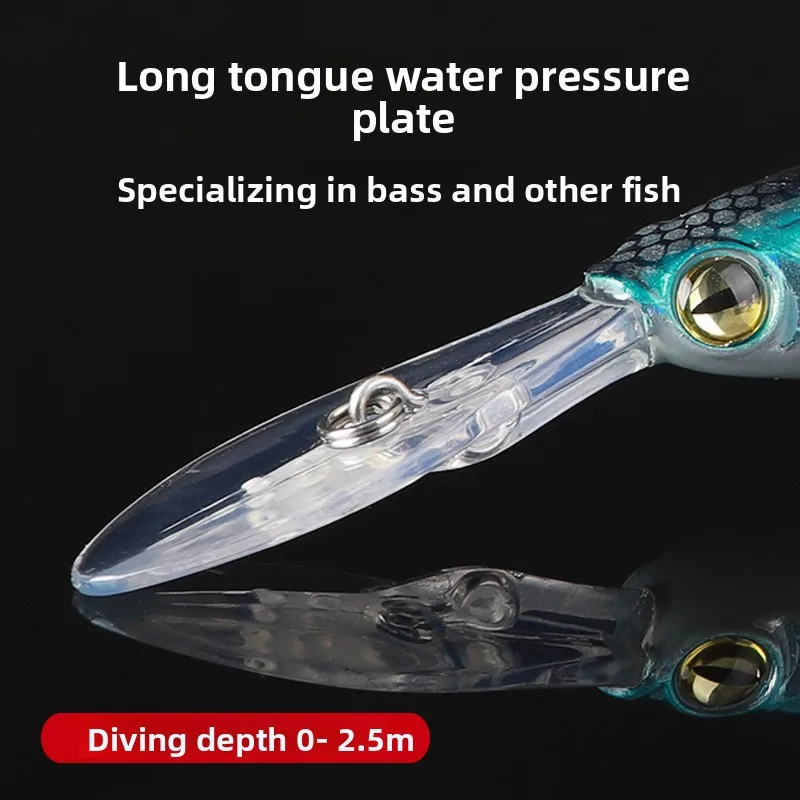 Stainless Steel Long Tongue Mino Live Stainless Steel None - view 4