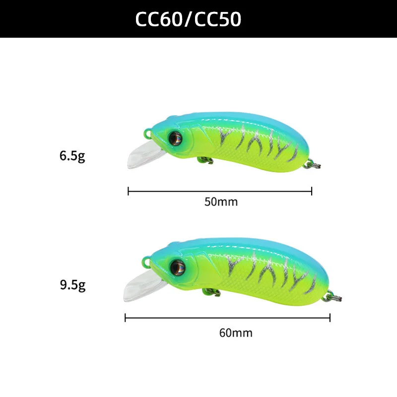 Crankbait Spinner Spoon Lure Single Hook ABS None - view 3