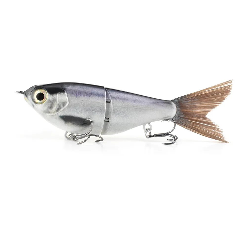 Mini Small Furry Tail Trout Lure ABS Bionic Hard Bait - view 6