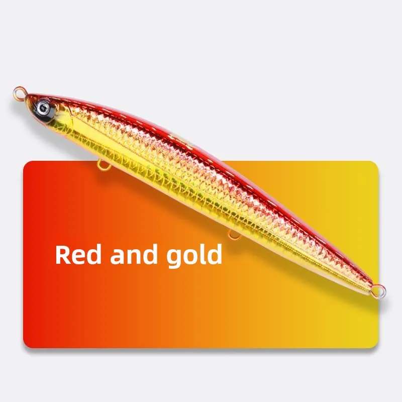 120mm Stainless Steel Submersible Pencil Lure Stainless Steel Various - view 6