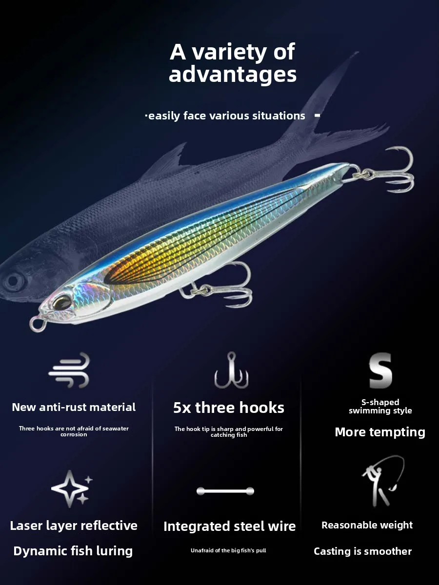 Stainless Steel Floating Water Pencil Sea Stainless Steel Various - view 2