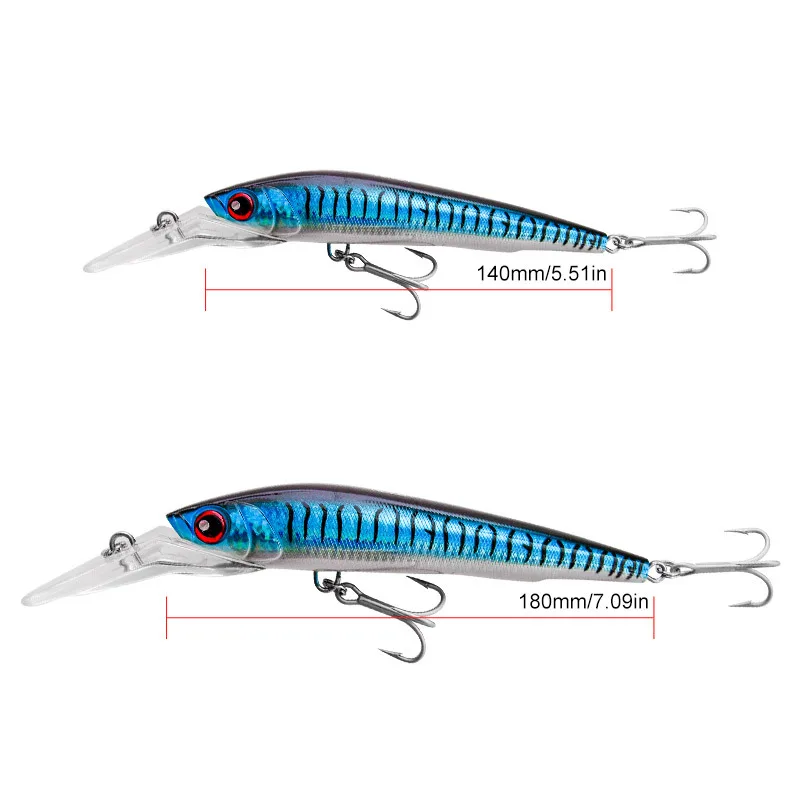 Daino Bait Luya Deep Sea Towing Stainless Steel Lure - view 2