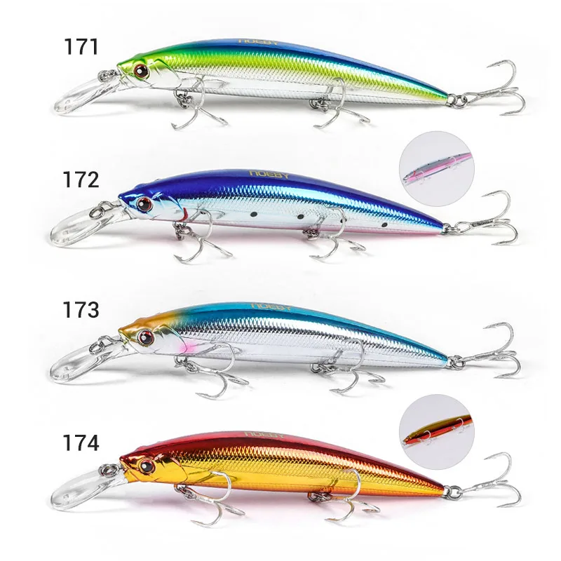 ABS Plating Artificial Hard Bait Sea ABS Lure - view 1