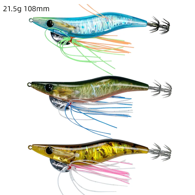 CHEERY New Squid Jig 92mm 11g ABS Various - view 9