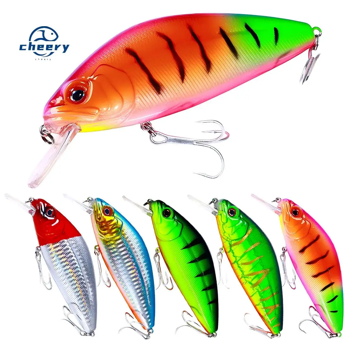 CHEERY For 120mm 15g Slow Sinking ABS, Plastic Minnow Lure - view 7