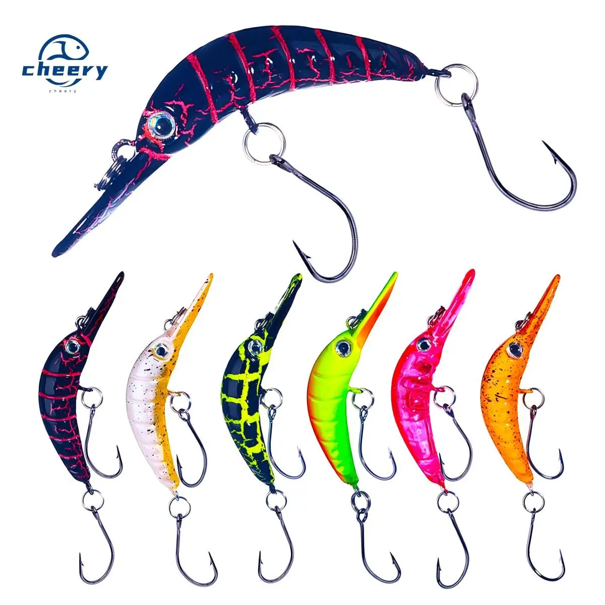 ABS Plastic Sinking Grasshopper Insect Lure